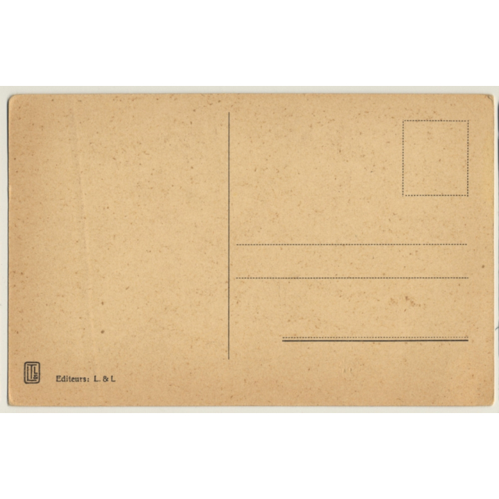 Lehnert & Landrock N° 173: Palais Arabe / Moorish Architecture (Vintage PC ~1920s)