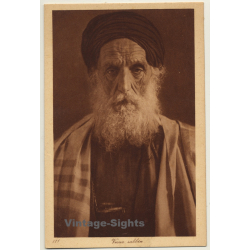 Lehnert & Landrock N° 111: Vieux Rabbin / Rabbi - Judaica (Vintage PC ~1920s)
