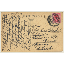 Lehnert & Landrock N° 1511: Luxor Nilestreamers & Winter Palace Hotel (Vintage PC 1925)
