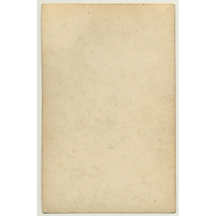 French Nude Kneels On Louis XVI Chair / Boudoir - Risqué (Vintage RPPC ~1910s/1920s)