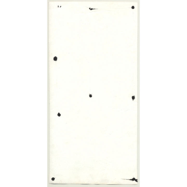 Natural Pretty Brunette Nude *2 / Rear View - Wicker Chair (Large Vintage Photo Germany ~ 1960s)