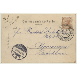 Ung. Hradisch / Czech Republik: Josefsgasse (Vintage PC 1899)