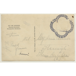 Paramaribo / Suriname: Hat Weavers / Hoedenvlechtsters (Vintage RPPC 1928)