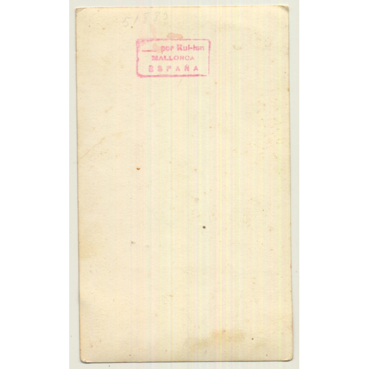 Gaspar Rul-Lan: Handsome Androgynous Man / Gay INT (Vintage Photo  ~1930s)