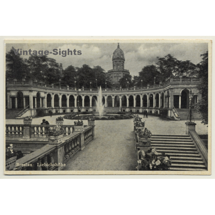 Breslau - Wroclaw / Poland: Liebichshöhe (Vintage PC)