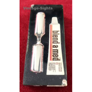 Blend-A-Med Zahnpasta / Toothpaste (Vintage Advertisement Hourglass ~1970s/1980s)