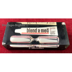 Blend-A-Med Zahnpasta / Toothpaste (Vintage Advertisement Hourglass ~1970s/1980s)