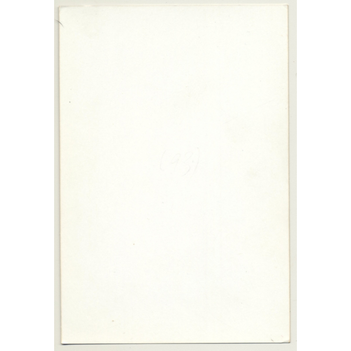 Seductive Longhaired Nude Teases Camera / Boobs (Vintage Photo GDR 1980s)