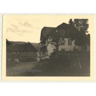 79868 Altglashütten: Haus Zum Löwen / Titisee - Oldtimer (Vintage Photo ~1920s/1930s)