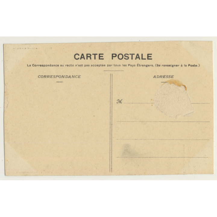 Collection Fortier: Afrique Occidentale - Fille Soussou / Semi Nude - Ethnic (Vintage PC ~1910s/1920s)