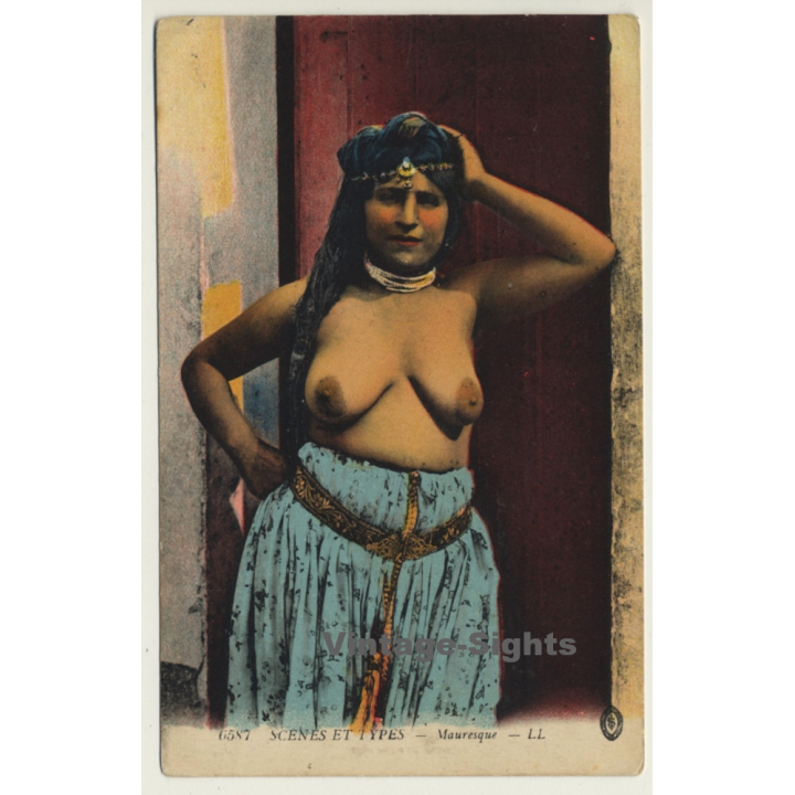 Levy & Fils: Scenes Et Types - Mauresque / Semi Nude - Ethnic (Vintage PC)