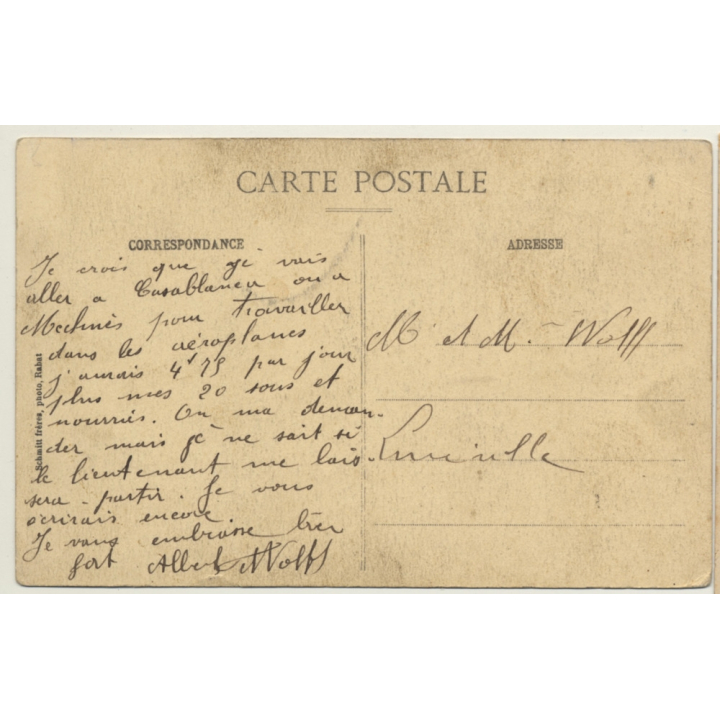 Le Maroc Illustré - Danseuse Marrocaine / Semi Nude - Ethnic (Vintage PC ~1910s/1920s)