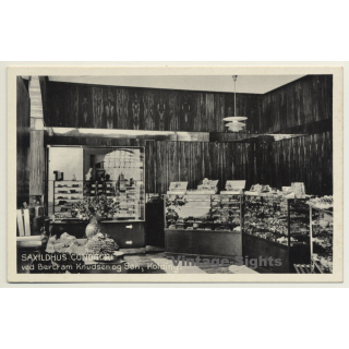 Kolding / Denmark: Saxildhus Conditori - Bakery Counter (Vintage PC)