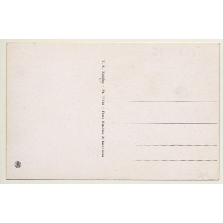 Kolding / Denmark: Saxildhus Conditori - Bakery Counter (Vintage PC)