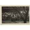 Trenčianske Teplice / Slovakia: Town View & Spa (Vintage RPPC)