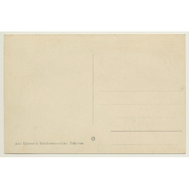 Finland: Saimaa Canal / Saimaan Kanava (Vintage RPPC Gelatin Silver)