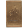 Photo Conti / Voronezh: Russian Man In Fur Coat (Vintage Carte De Visite / CDV ~1880s/1890s)
