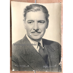 Studio Harcourt / Paris: Ronald Colman (Large Vintage Cinema Photo 1940s