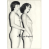 2 Natural Nude Females / Small Boobs (Large Vintage Photo GDR ~1970s/1980s)