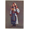 Bosnia & Herzegovina: Woman In Traditional Costume (Vintage Field Post PC 1915)