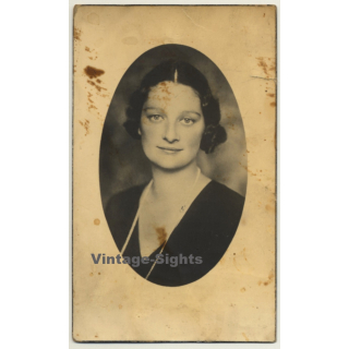 Astrid Reine Des Belge (Vintage Commemorative Photo Card ~1930s)