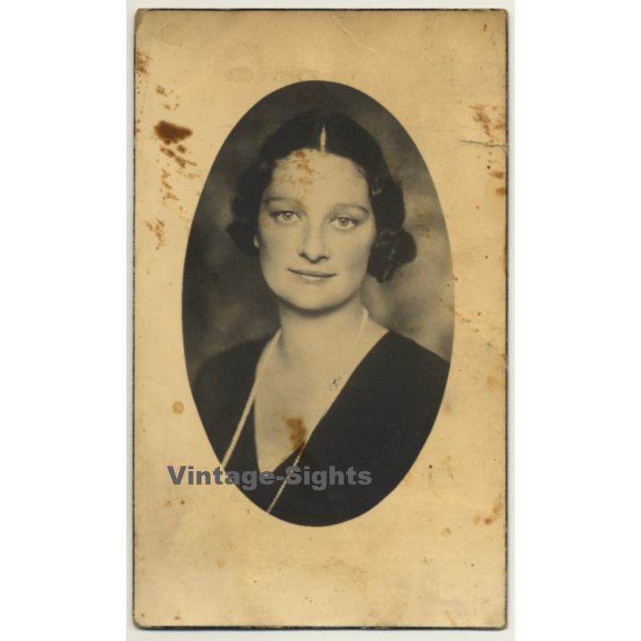 Astrid Reine Des Belge (Vintage Commemorative Photo Card ~1930s)