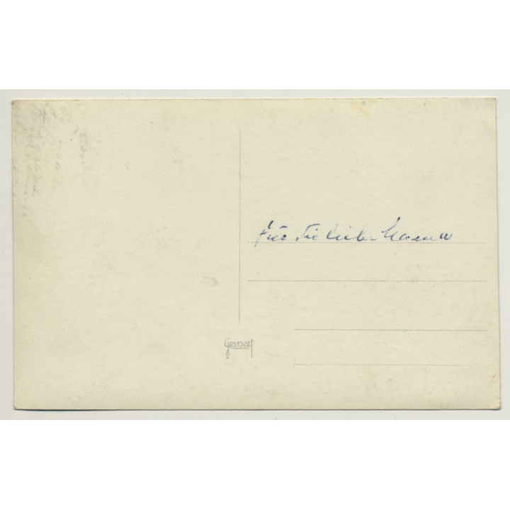 Singapore: Chinese Temple - Courtyard (Vintage RPPC  ~1930s/1940s)