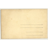 Portrait Of Unidentified Belgian Man *5 / Pensive (Vintage RPPC ~1910s/1920s)
