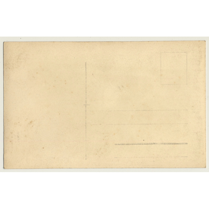 Proud Father Carries His Son / Sailor Outfit (Vintage RPPC ~1910s/1920s)