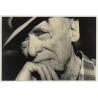 Michael Montfort / Grasset: Charles Bukowski (Vintage Photo  ~1980s)