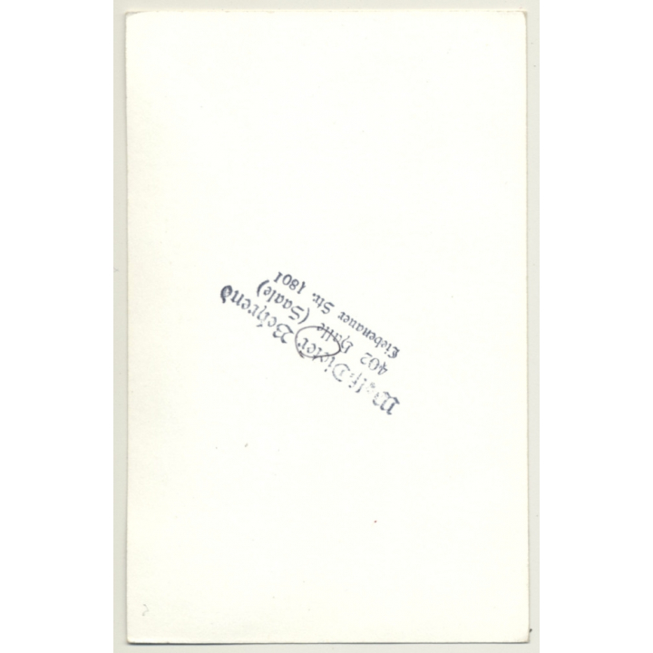 Busty Semi Nude Woman Takes off Leather Pants (Vintage Photo GDR ~ 1980s)