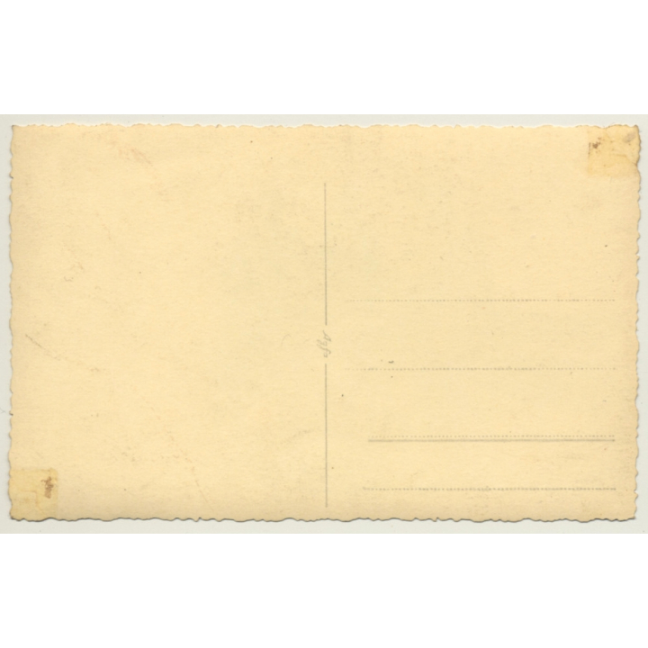 3 Elegant Belgian Ladies At Waterfront (Vintage RPPC ~1920s)