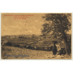 Jerusalem / Israel: From The Mountain Of Olives (Vintage PC)