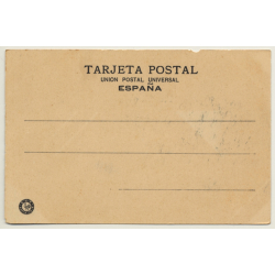 Alicante / Spain: La Explanada - Café Suizo (Vintage PC 1906)