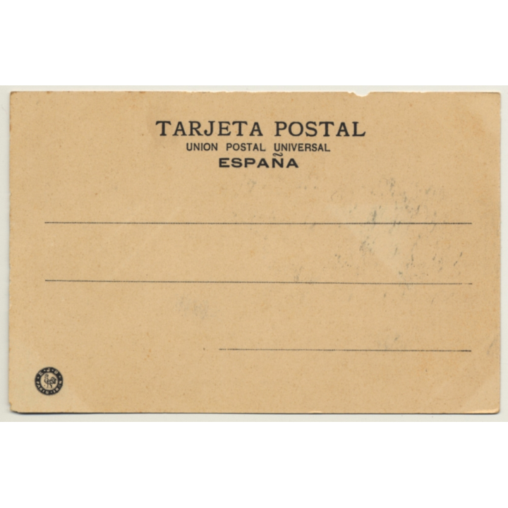 Alicante / Spain: La Explanada - Café Suizo (Vintage PC 1906)