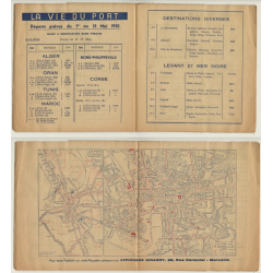 Office Du Tourisme: 15 Jours A Marseille - Air France (Vintage Booklet 1950)