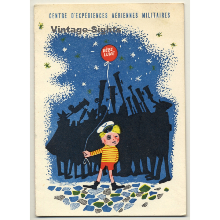 Centre D'Expériences Aériennes Militaires - Bébé Lune (Vintage Leaflet 1959)