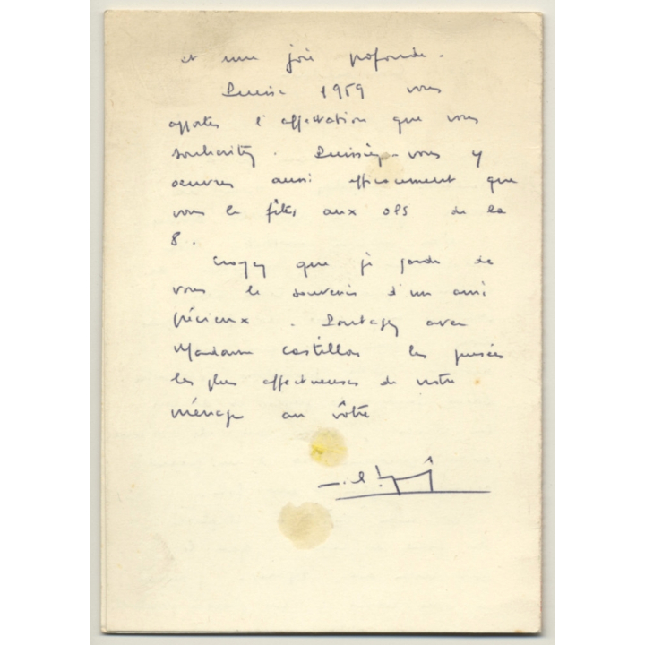 Centre D'Expériences Aériennes Militaires - Bébé Lune (Vintage Leaflet 1959)