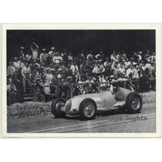 1930 Silberpfeil In Action / Daimler Benz Archive (Vintage Print 1980s/1990s)