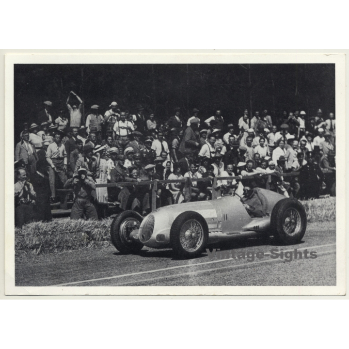 1930 Silberpfeil In Action / Daimler Benz Archive (Vintage Print 1980s/1990s)