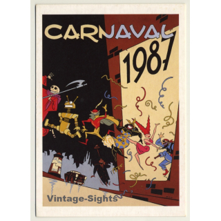 Comic Artist MAX: Carnaval (Vintage PC Sombras 1988)