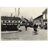 Valpovo / Croatia: Street View / Bicycles (Vintage RPPC 1967)