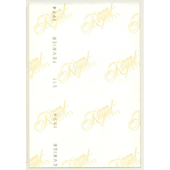 Rear View: Sporty Darkskinned Semi Nude / Butt - Stockings (Vintage Photo France ~1990s)