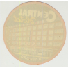 Central Hotel - Aalborg / Denmark - SAS Airline (Vintage Luggage Label)