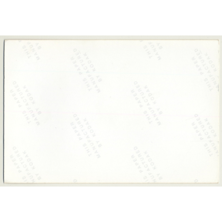 Brunette Nude Stretches Out On Bed / Eyes (Vintage Photo France 1990s)