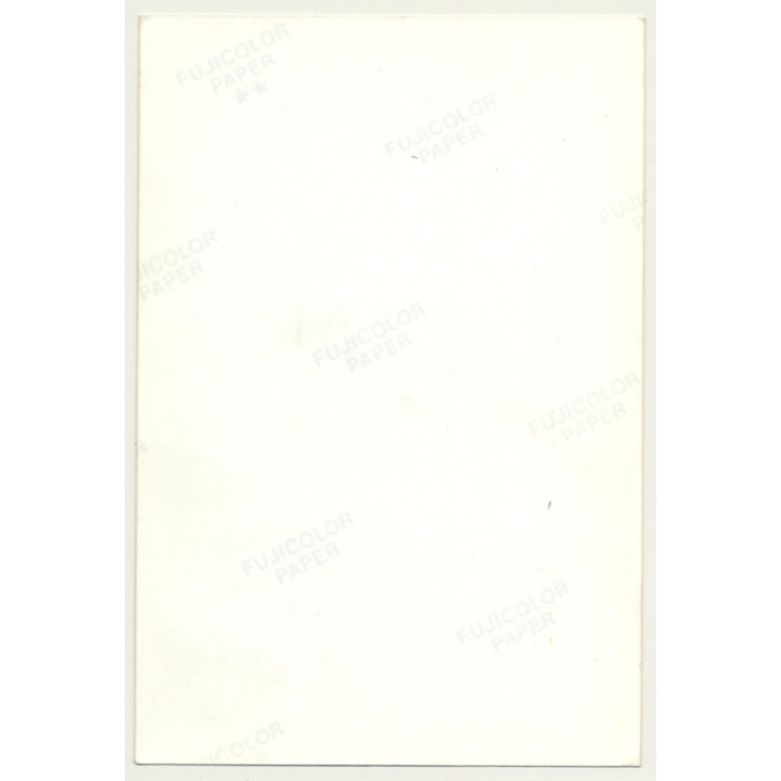 Upper Torso Of Tiny Happy Nude Woman / Smile (Vintage Photo France 1990s)