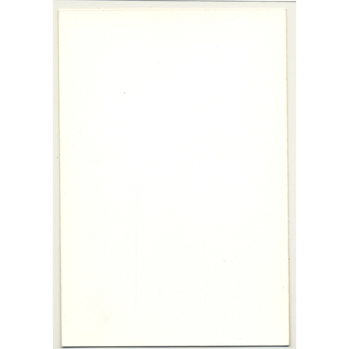 Racy Brunette Nude Leans Against Dress / Lip Gloss (Vintage Photo France 1990s)