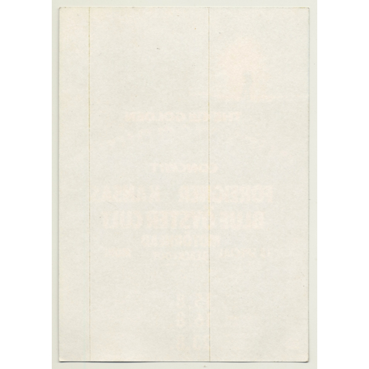 4th Golden Summernight Concert: Iron Maiden - Motörhead - Foreigner (Vintage Sticker 1981)