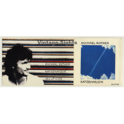 Michael Rother / NEU!: Katzenmusik (Vintage Sticker 1979)