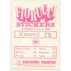 Fiorucci Nr. 162 Romance Series Of 30 (Vintage Panini Sticker 1984)
